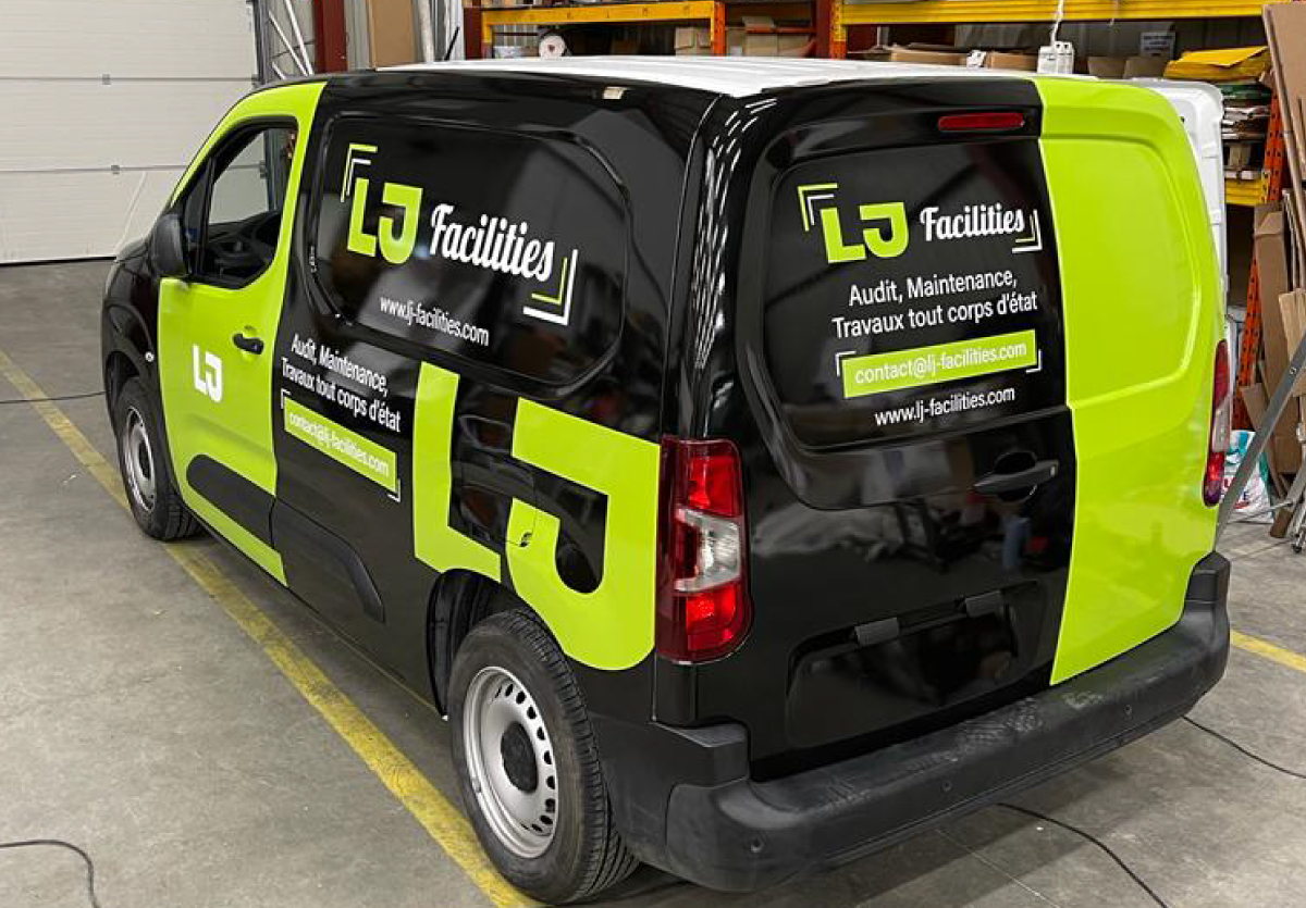 LJ FACILITIES - Covering total véhicule utilitaire Peugeot Partner